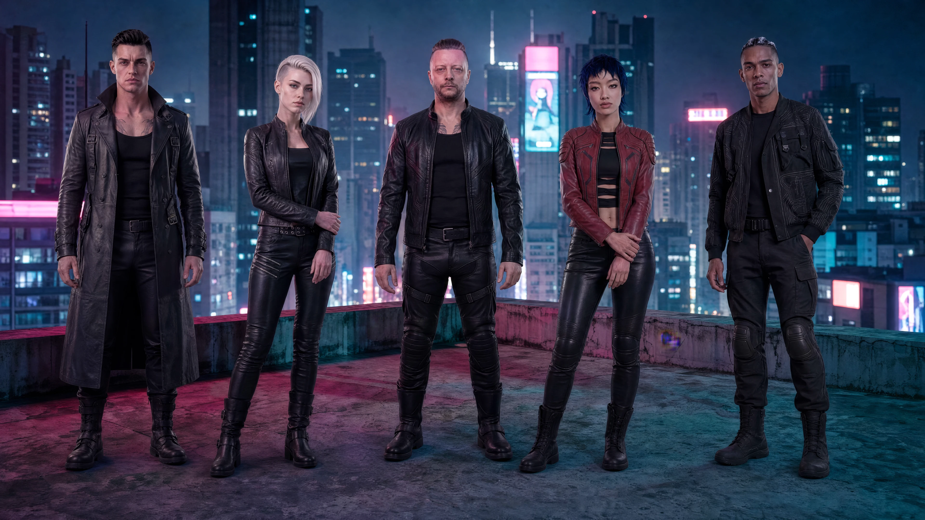 Shadow Circuits — the full crew