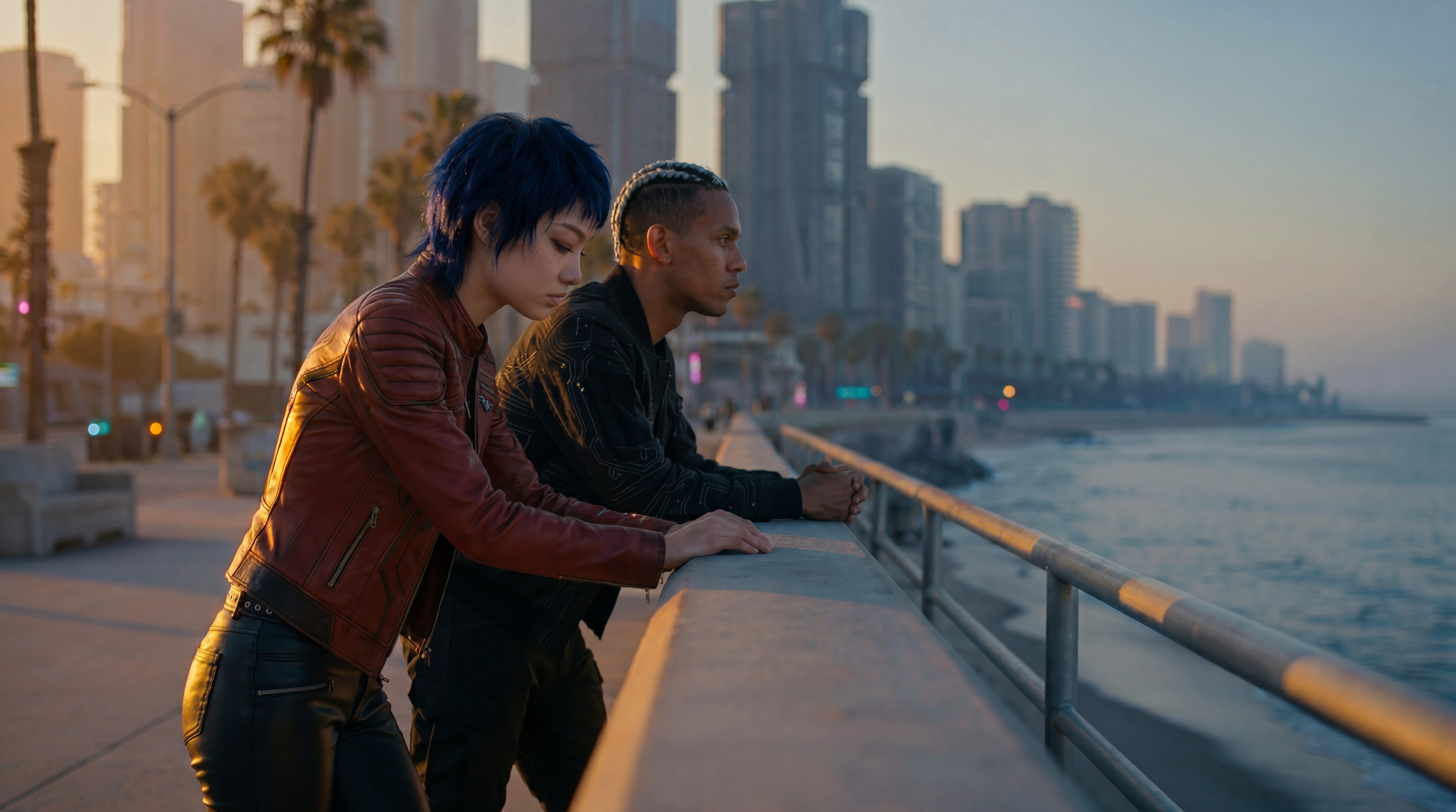 Placeholder cinematic still showing the Meridian Coast setting of Carried by the Wind