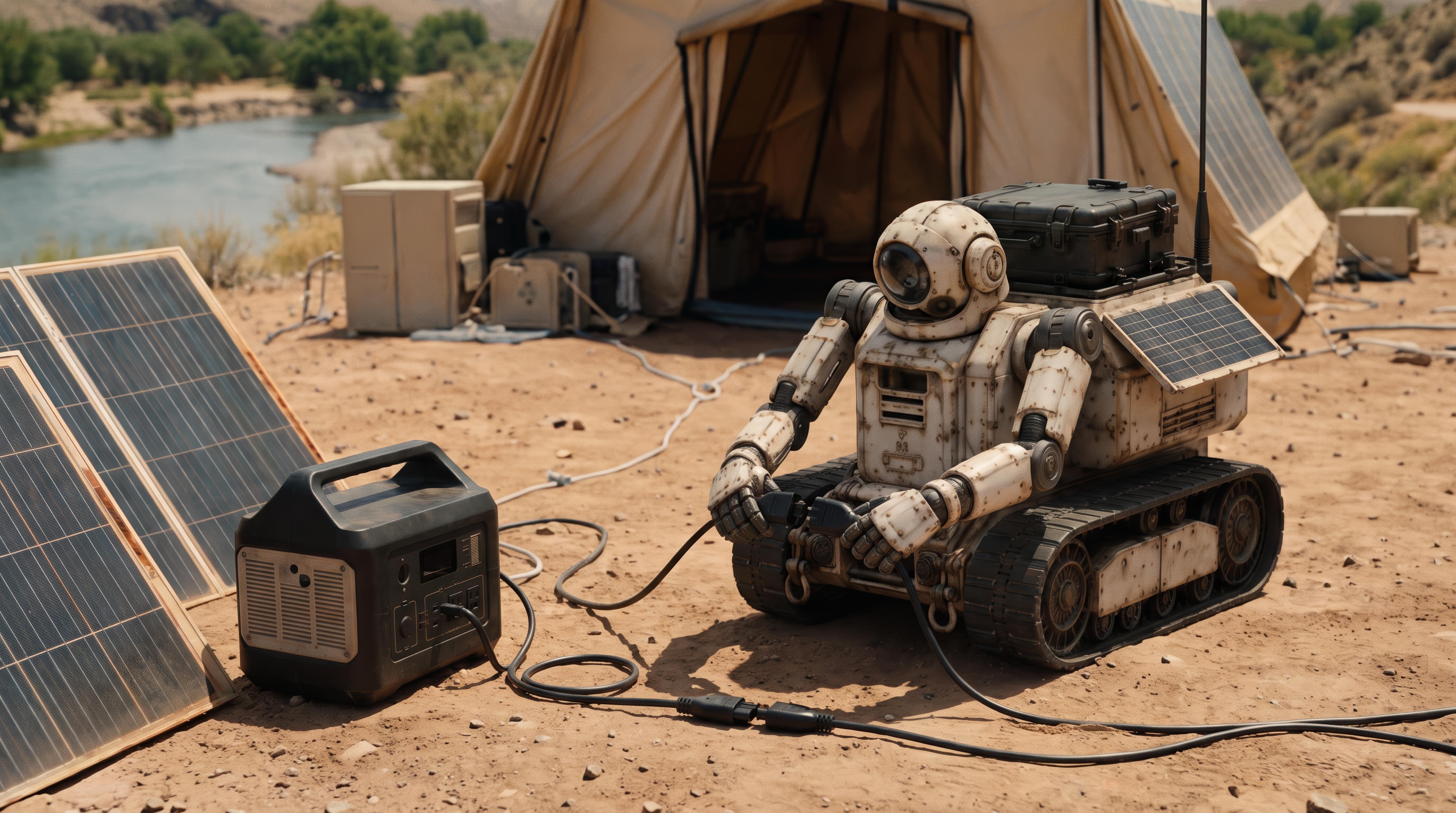 Sip, the Arizona crew's compact tracked field robot
